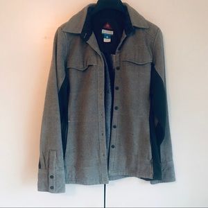 Button closure Omniheat jacket